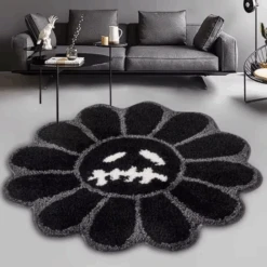 Black Sunflower Rug -Decor Sales 51 dc641181 32be 49e7 a2ac 4b922fa49001