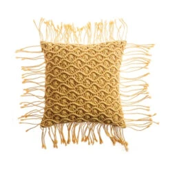 Macrame Boho Pillow Case -Decor Sales 55 b24f2732 b81d 44a7 a889 7e463f1388bb