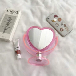 Cute Heart Makeup Mirror -Decor Sales 5 9ecf2285 4dfe 4ec3 be52 c2f81874fda7