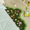 Wavy Floral Rug -Decor Sales 61 4e91cc33 133e 4e96 9480 6b4a86618758