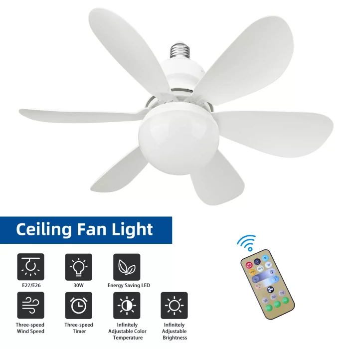 LED Ceiling Fan 5 LED Ceiling Fan - Image 3