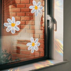 Daisy Sun Catcher Stickers -Decor Sales 62 d550d17e 33e1 4ce0 9fb6 abebbacae219