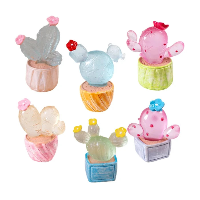 Fairy Garden Glowing Succulents 3 Fairy Garden Glowing Succulents