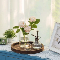 Rustic Round Decorative Tray -Decor Sales 65 ea02d89b 93b3 4c91 a9f0 3b5a24fb862b