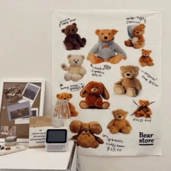 Collection Of Teddies Tapestry 9 Collection Of Teddies Tapestry -Decor Sales 66 f3bab2b5 7fc8 463a b25e 668b05ccd47c