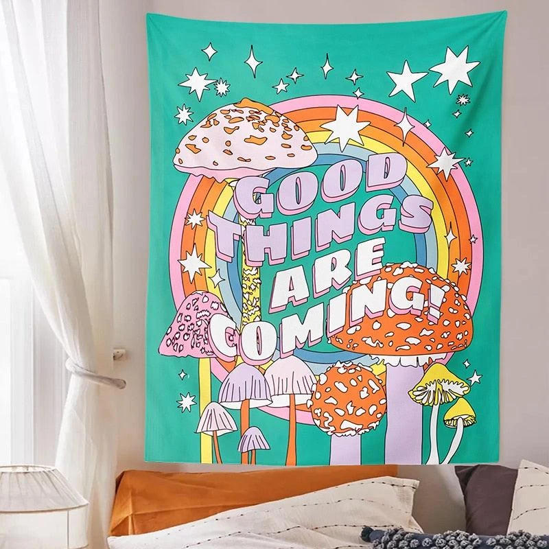 Positive Vibes Tapestry 4 Positive Vibes Tapestry - Image 2