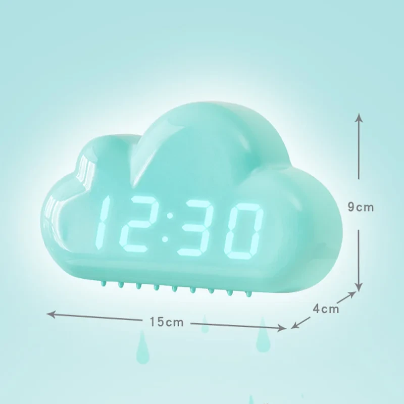 Cloud Shape Alarm Clock 5 Cloud Shape Alarm Clock - Image 3