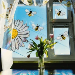 Bee Sun Catcher Stickers -Decor Sales 67 6cecefe3 2fcb 435f 9490 d53d1a1877b5