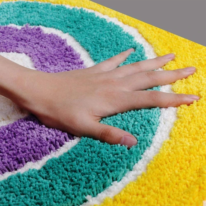 Fluffy Rainbow Rug 6 Fluffy Rainbow Rug - Image 4
