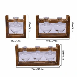 Wooden Heart Shape Vase 9 Wooden Heart Shape Vase -Decor Sales 69 ef5b9d6a 7361 4863 b98d fdb21c4b8c2f