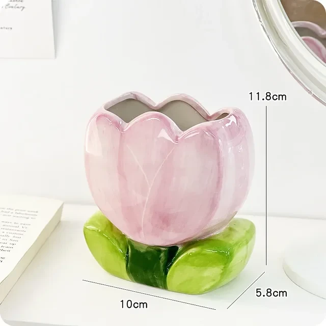 Ceramic Flower Pen Holder 9 Ceramic Flower Pen Holder - Image 7