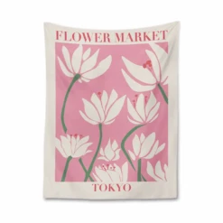 Flower Market Tapestry -Decor Sales 73 0a18b226 4ae3 4a52 8366 0a5fa57173df
