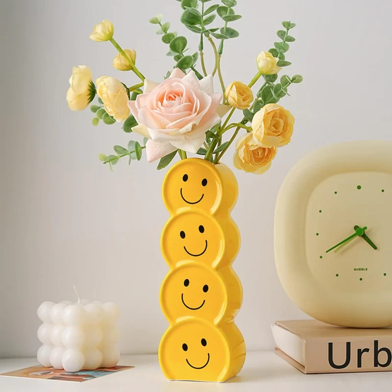 Smiley Face Emoji Vase 4 Smiley Face Emoji Vase - Image 2