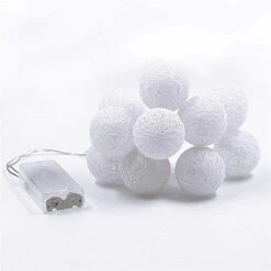 Cotton Ball String Lights 15 Cotton Ball String Lights -Decor Sales 7 01f134d3 06c1 4536 99be f7aef1c2f691