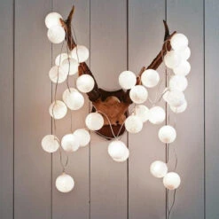 Cotton Ball String Lights 14 Cotton Ball String Lights -Decor Sales 8 b6009624 e2fa 4a20 a248 98c0b8c0974b