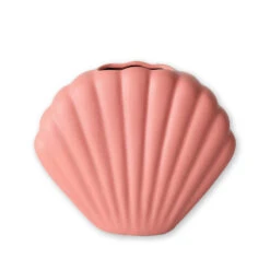 Danish Pastel Seashell Vase -Decor Sales Coralfinal
