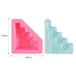 Geometric Shape Candle Mold -Decor Sales GeometricShapeCandleMold StyleC