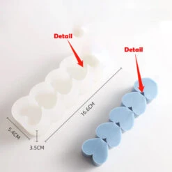 Heart Shape Candle Mold 12 Heart Shape Candle Mold -Decor Sales HeartShapeCandleMold StyleA