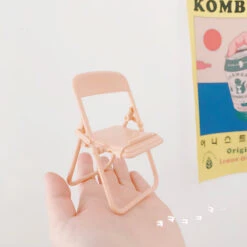 Kawaii Folding Chair Phone Stand -Decor Sales KawaiiFoldingChairPhoneStand5