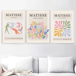 Matisse Cut-out Canvas Poster -Decor Sales MatisseCut outCanvasPoster1