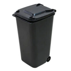 Mini Desktop Trash Can -Decor Sales MiniDesktopTrashCan Black