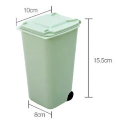 Mini Desktop Trash Can -Decor Sales MiniDesktopTrashCanSize