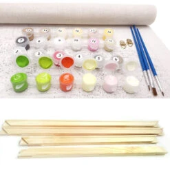 DIY Paint By Numbers -Decor Sales PaintbyNumbersPackage