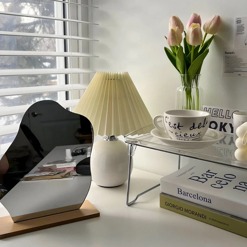 Pleated Bedside Lamp 4 Pleated Bedside Lamp - Image 2