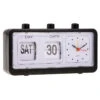 Retro Flip Calendar Clock -Decor Sales RetroFlipClock black