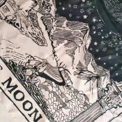 Witchcore Moon Tapestry 8 Witchcore Moon Tapestry -Decor Sales WitchcoreTapestry detail1
