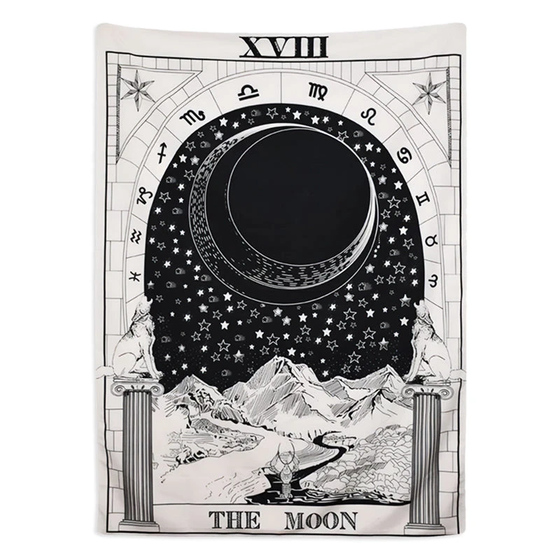 Witchcore Moon Tapestry 3 Witchcore Moon Tapestry