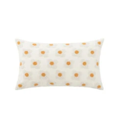 Floral Daisy Cushion Cover -Decor Sales beigesmall