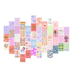 Danish Pastel Wall Collage Kit - Digital Collage -Decor Sales collagetemplate1