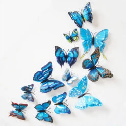 Indie Butterfly Wall Stickers -Decor Sales indiebutterflystickersblue