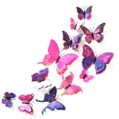 Indie Butterfly Wall Stickers -Decor Sales indiebutterflystickerspurple
