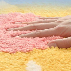 Pastel Flower Rug -Decor Sales pastelflowerrug6