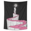 Path To The Moon Tapestry 1 Path To The Moon Tapestry -Decor Sales pathtothemoontapestry