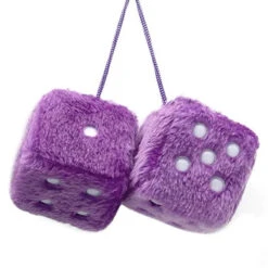 Plush Dice Hanging Decor -Decor Sales plushdice2