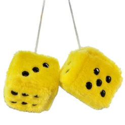 Plush Dice Hanging Decor -Decor Sales plushdice4