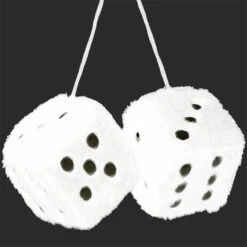Plush Dice Hanging Decor -Decor Sales plushdice7