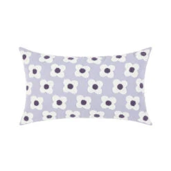Floral Daisy Cushion Cover -Decor Sales purplesmall