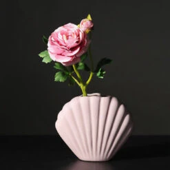 Danish Pastel Seashell Vase -Decor Sales seashellvase4